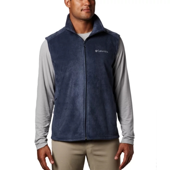Columbia Other - Columbia Men's Fleece Steens Mountain Vest, Outdoor Sports, Navy Blue, Medium